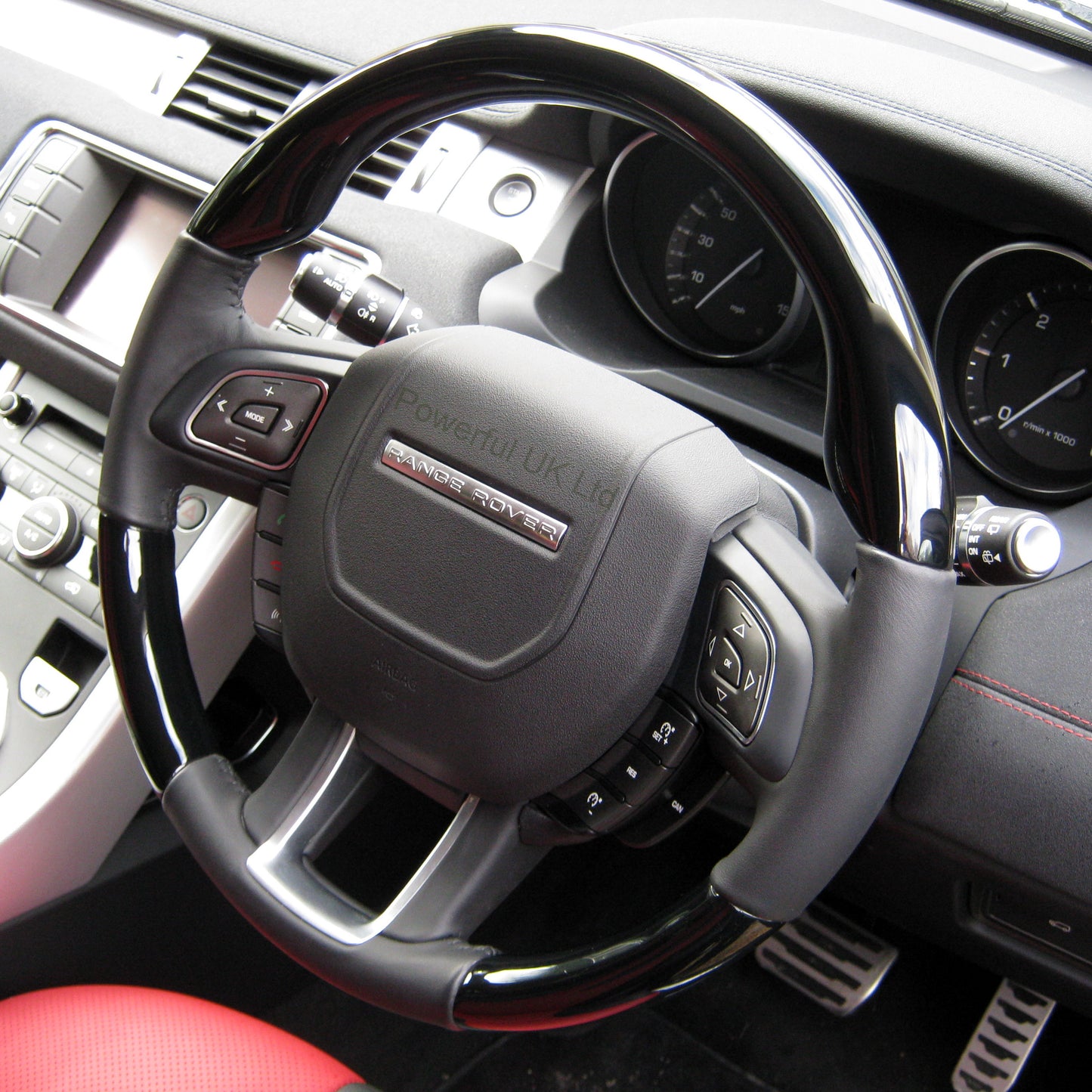Steering Wheel Non Heated / Sport Grip for Range Rover Evoque - Piano Black