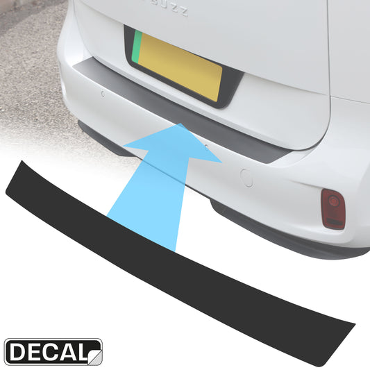 Rear Bumper Protection Decal for VW ID. Buzz - no emblem