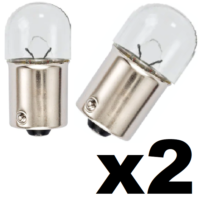 12v 5W BA15s 207 Bulb - Side & Tail Light