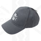 Embroidered Brushed Cotton Cap Powerful UK Ltd "Merch" - Graphite Grey