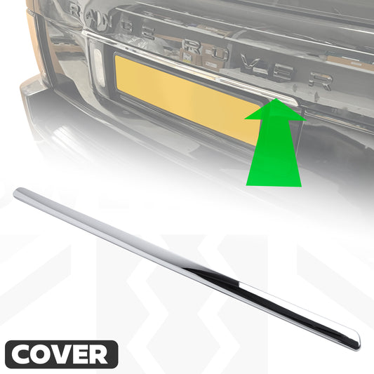 Rear Tailgate Trim Strip COVER for Range Rover L322 - Chrome