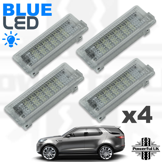 BLUE LED Door Courtesy Lights for Land Rover Discovery 5 (4pc)
