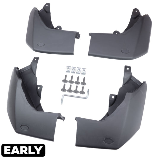 Front & Rear Mudflap Kit for Land Rover Discovery 3 - Early Type (2005-08)