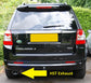 Exhaust tailpipe HST Style trim Black for Land Rover Freelander 2 DIESEL