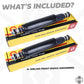 2x Front Shock Absorbers for Range Rover Classic