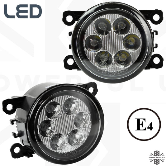 Front Bumper Fog Lamps LED (6 LED) for Range Rover L322 (2010-12) - PAIR
