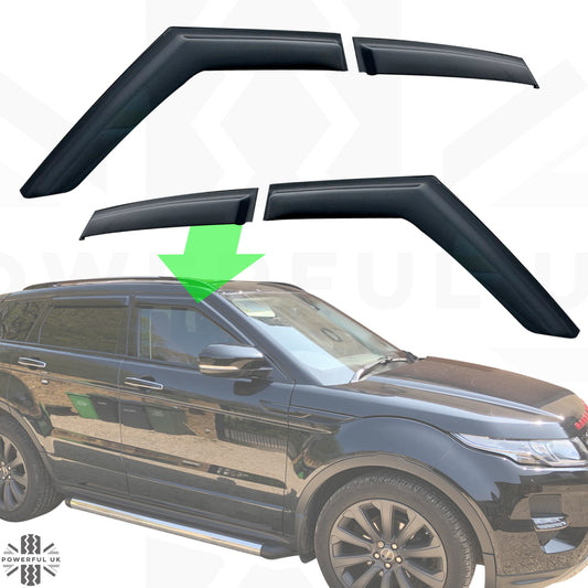 Wind / Rain Deflector Kit ( 4 door model ) for Range Rover Evoque