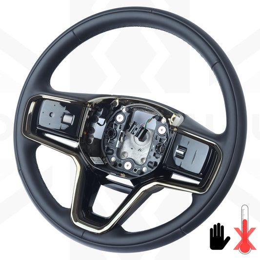 Steering Wheel - NON Heated - Ebony Leather + Moonlight Bezel for Range Rover Sport L461