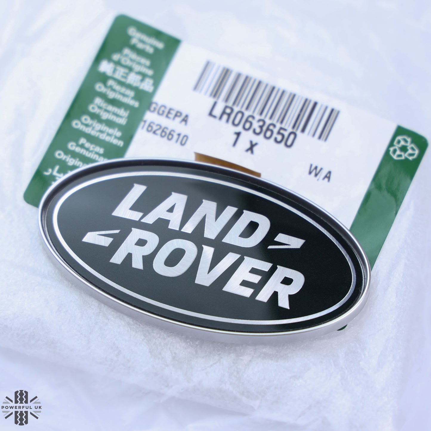 1x Genuine C Pillar Oval Badge for Land Rover Discovery 5