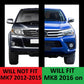 Front Grille - with LEDs - for Toyota Hilux Mk8 Revo (2016-20)