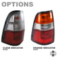 Rear Light Assembly Isuzu TF  - Orange Indicator Lens - LH - E Marked