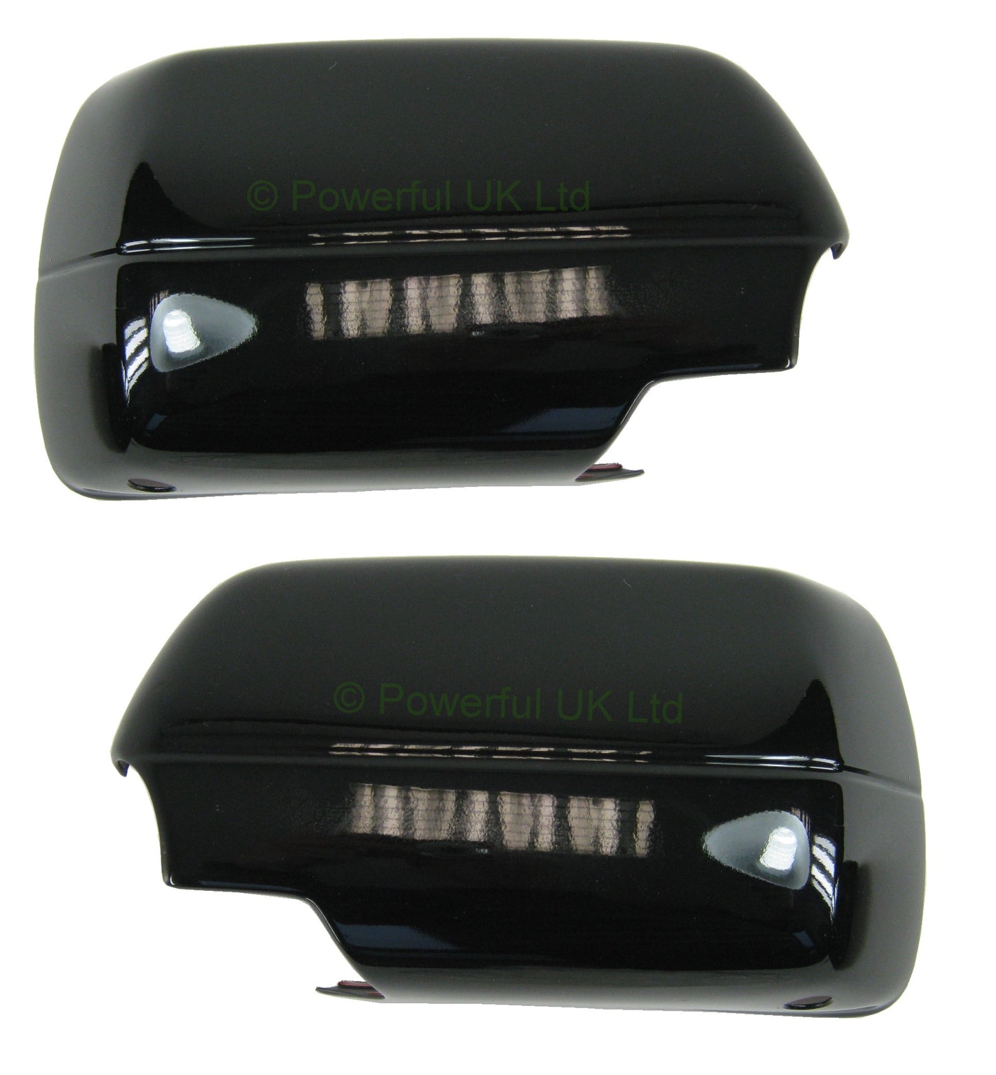 Full Mirror Covers for Range Rover L322 (02- 05 Mirrors) - Java Black