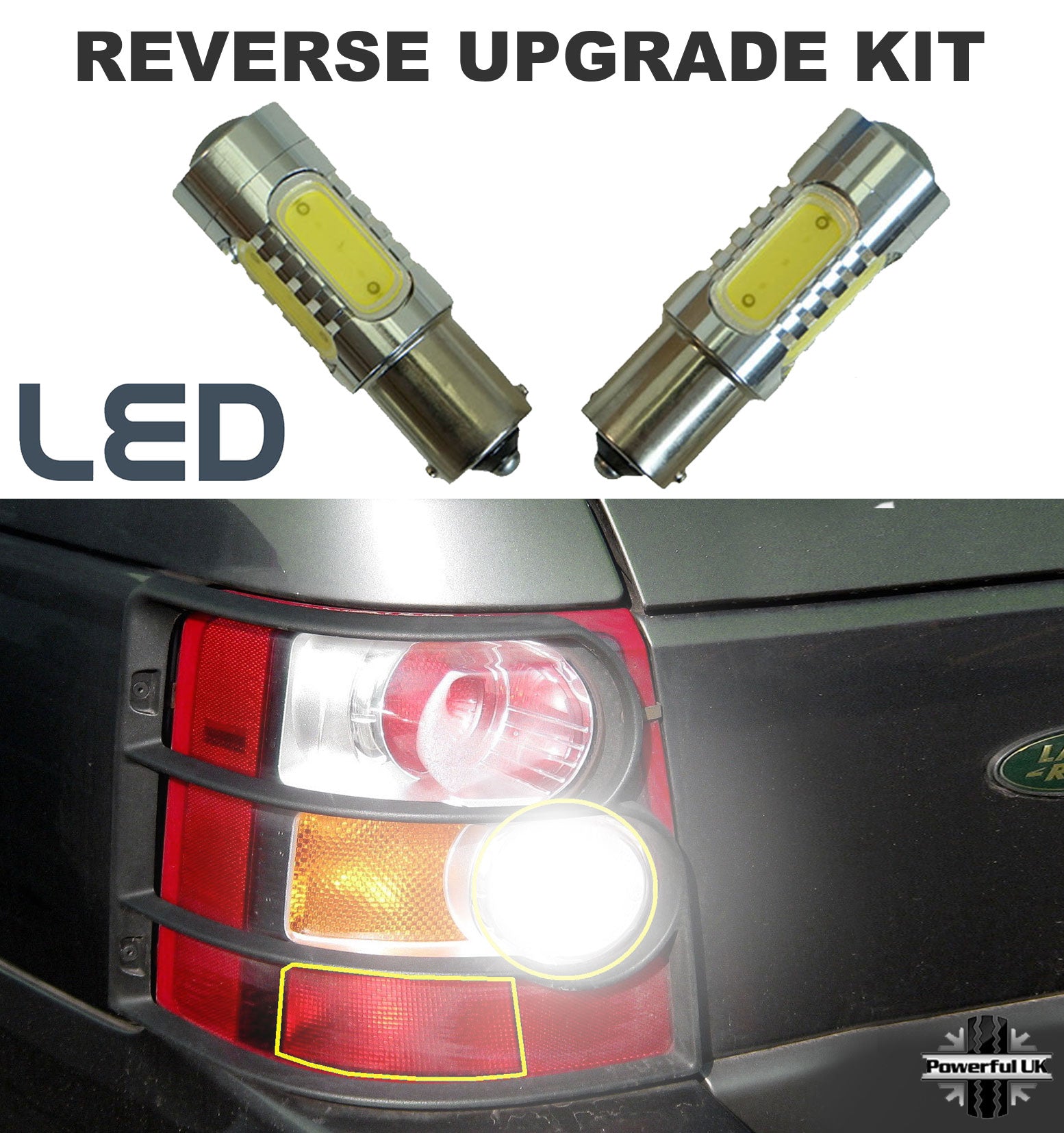 2010-2016 Land Rover LR4 | CREE LED Reverse Lights (Pair 2010-2016 Land Rover LR4 | CREE LED Reverse Lights (Pair