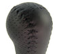 Manual Gear Knob - 6 Speed  - Black Perforated Leather for Nissan Navara D40
