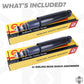 2x Rear Shock Absorbers for Range Rover Classic