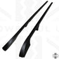 Roof Rack Rails - Extended - Black - for Land Rover Discovery 3 & 4 - Genuine