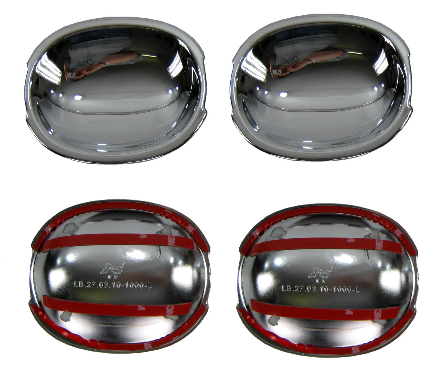 Door Handle Scuff Plate for Range Rover Sport L320 - Chrome ABS