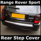 Rear Bumper Step Cover for Range Rover Sport L320 - Polished Stainless