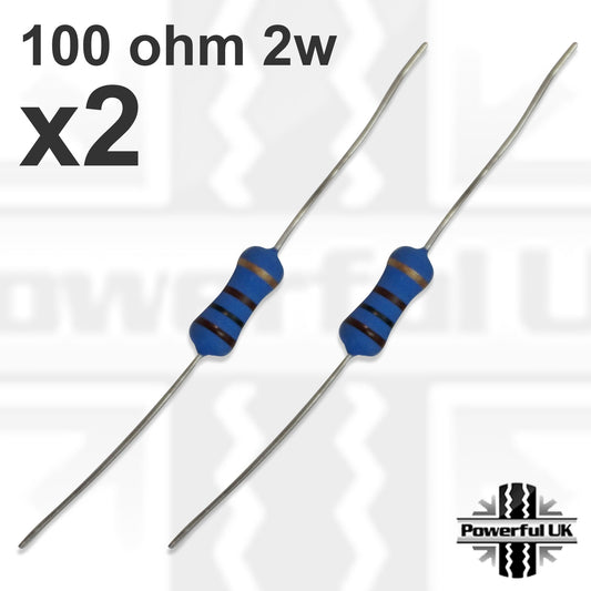 Resistors 100ohm 2w PAIR - To Fix LLM977 Issue On Discovery 4