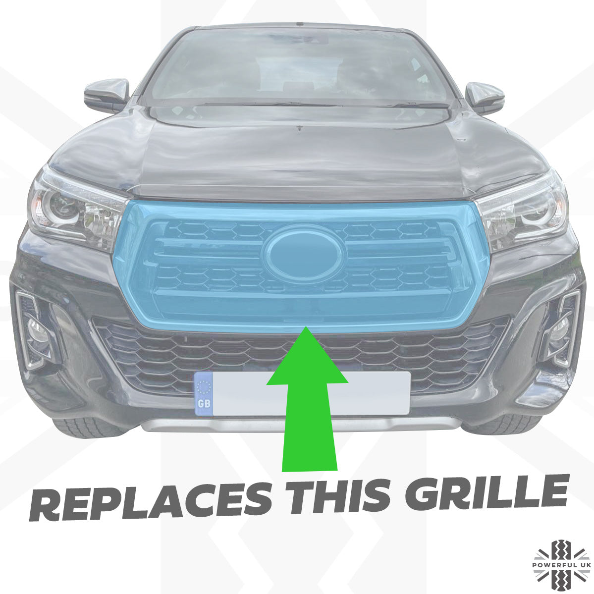 Front Grille for Toyota Hilux 2018 Invincible X