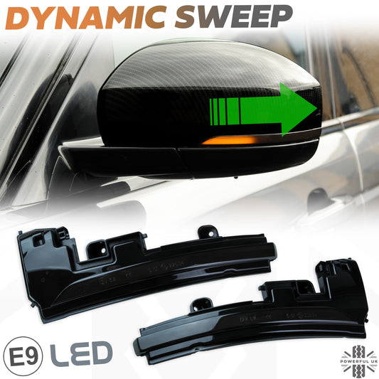 Dynamic Sweep Indicators for Range Rover Evoque (2011-14) - Smoked