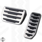 Alloy Foot Pedals (2pc) for the Range Rover Evoque Automatic - Genuine