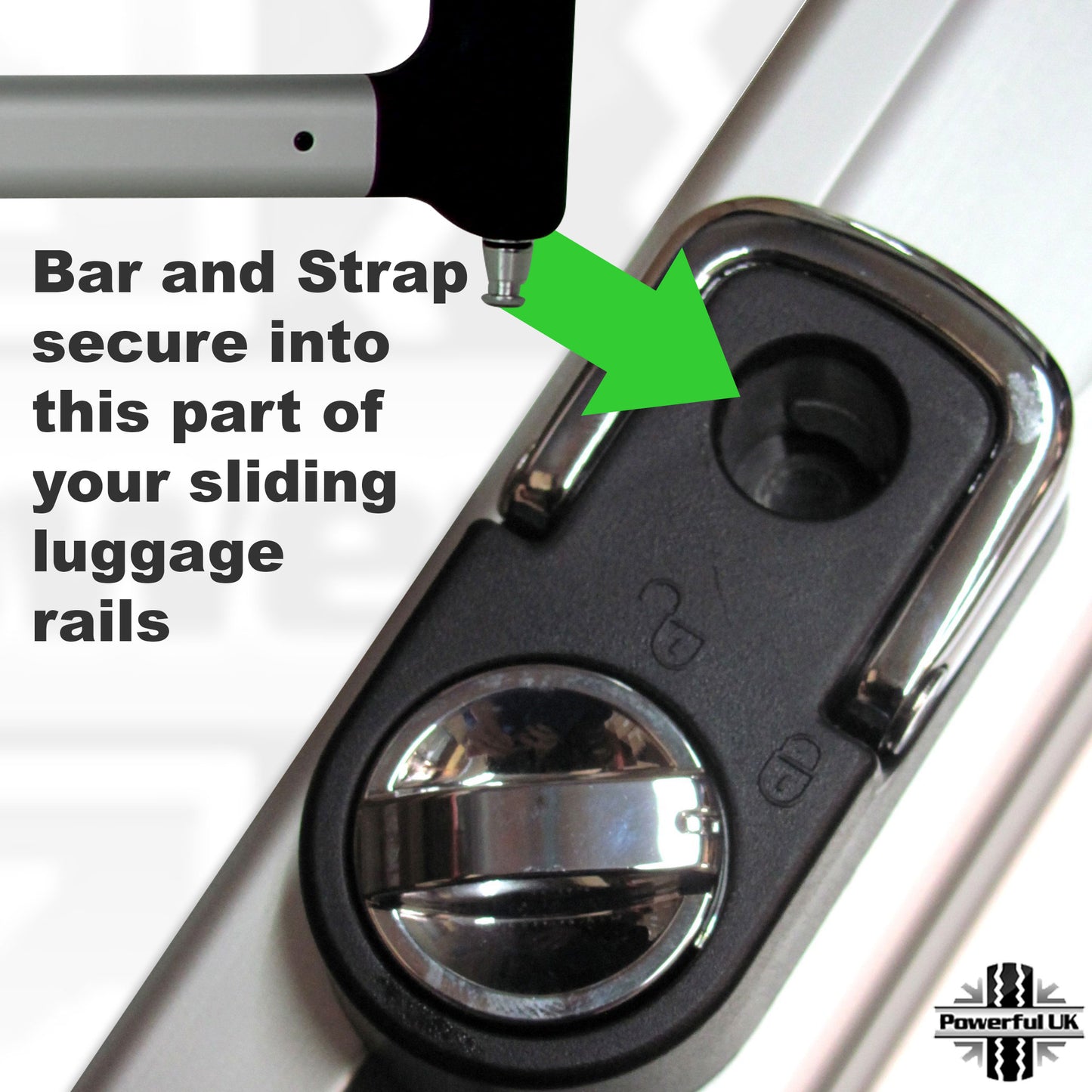 Luggage Retention Bar & Strap Set for Range Rover Evoque 1 (2011-18)