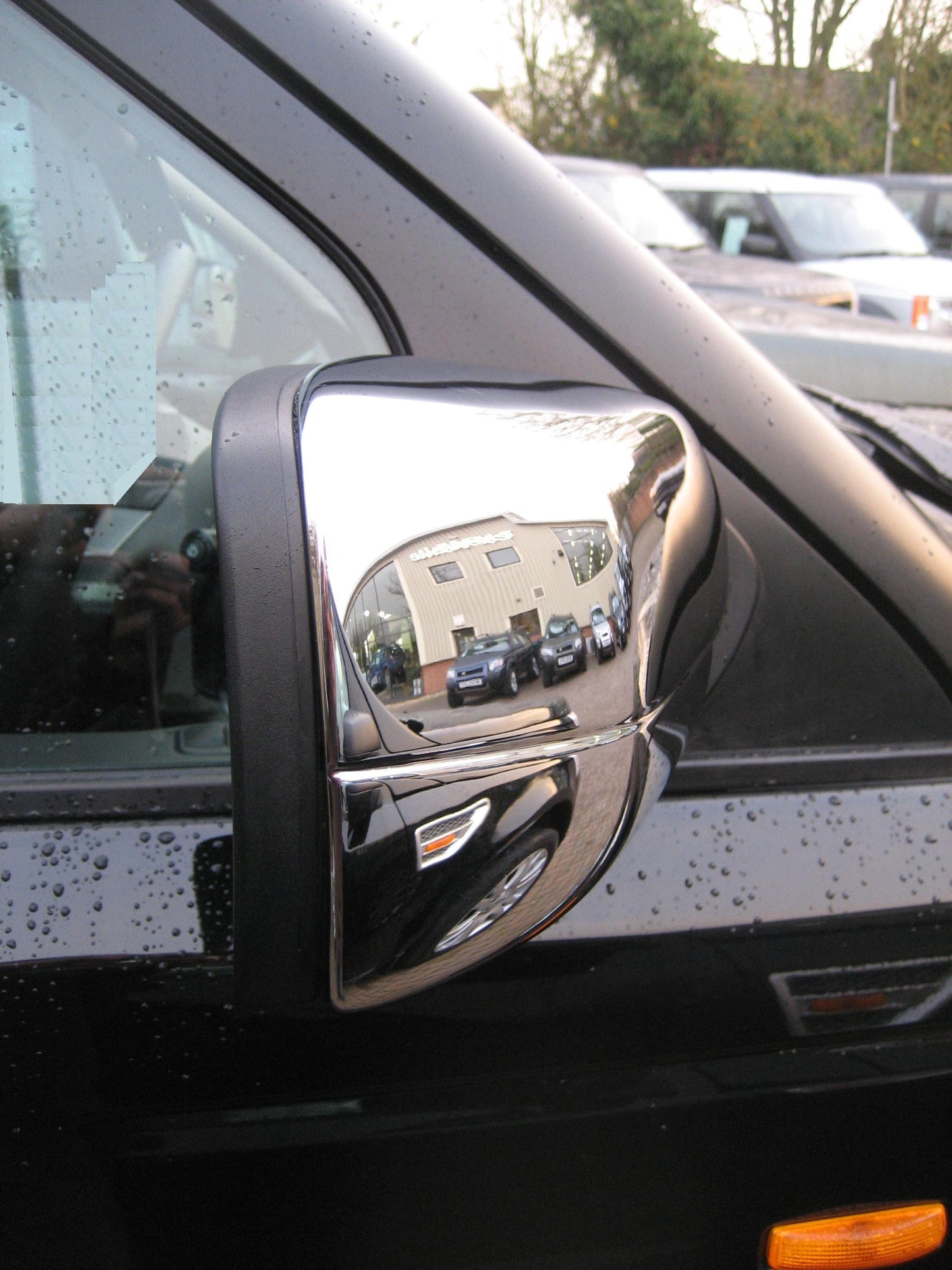 Full Mirror Covers for Range Rover Sport  L320 - Chrome
