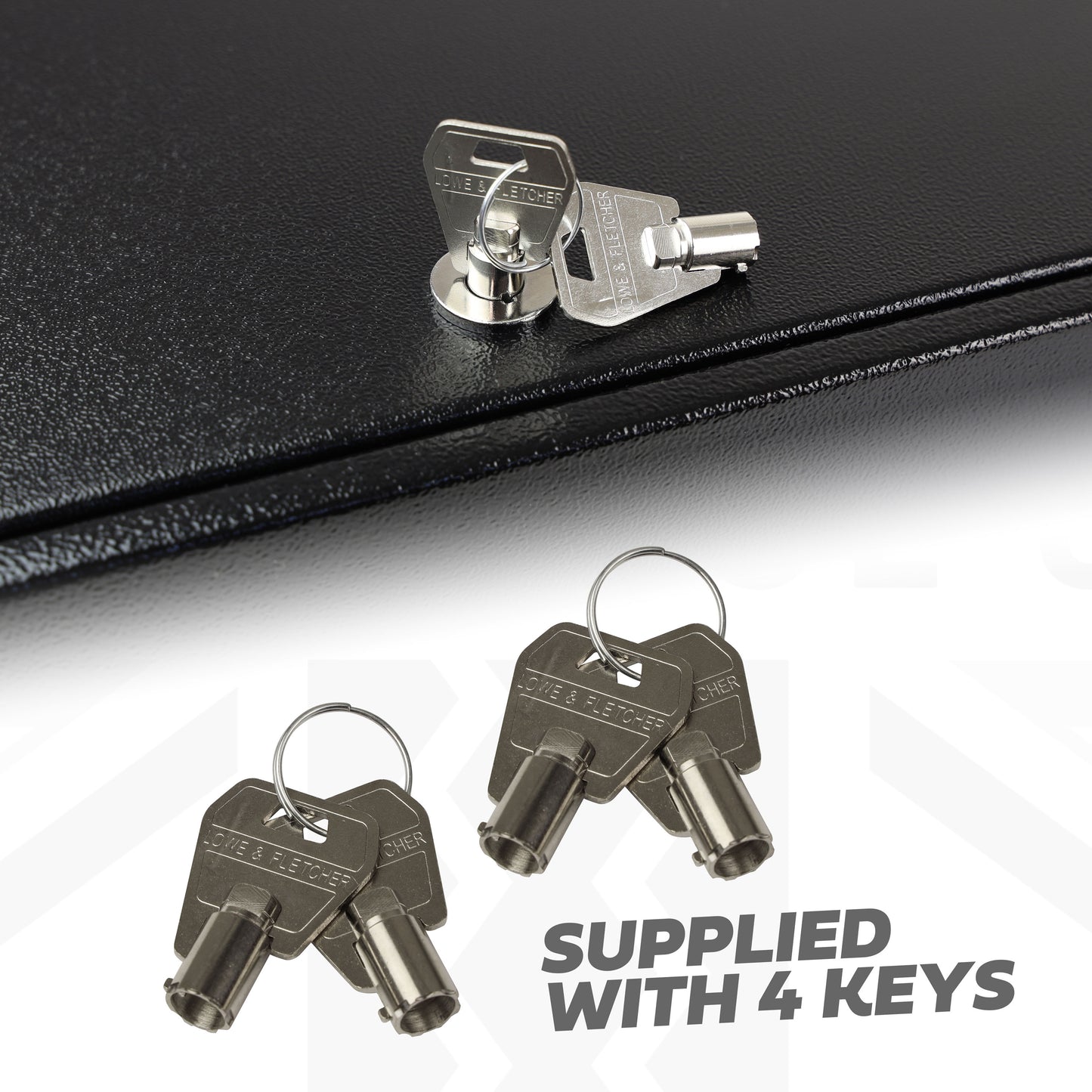 Metal Gun/Security Box for Land Rover Classic Defender