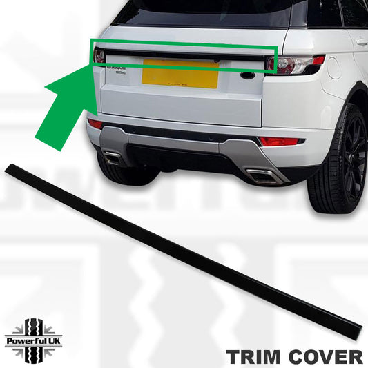 Tailgate Trim Cover - Gloss Black for Range Rover Evoque