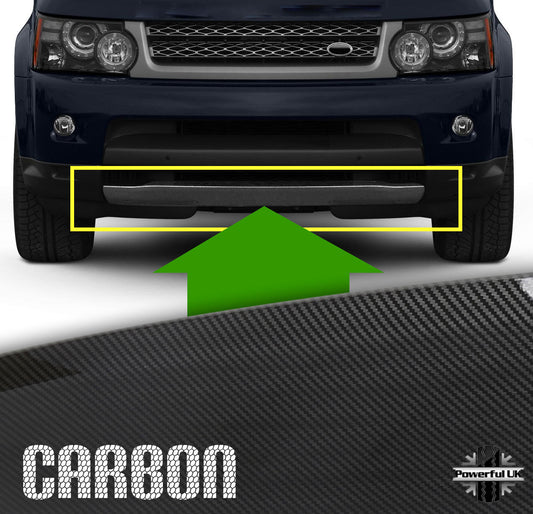 Front Tow Eye Cover for Range Rover Sport L320 (2010-13) Standard bumper - Carbon Fibre Effect