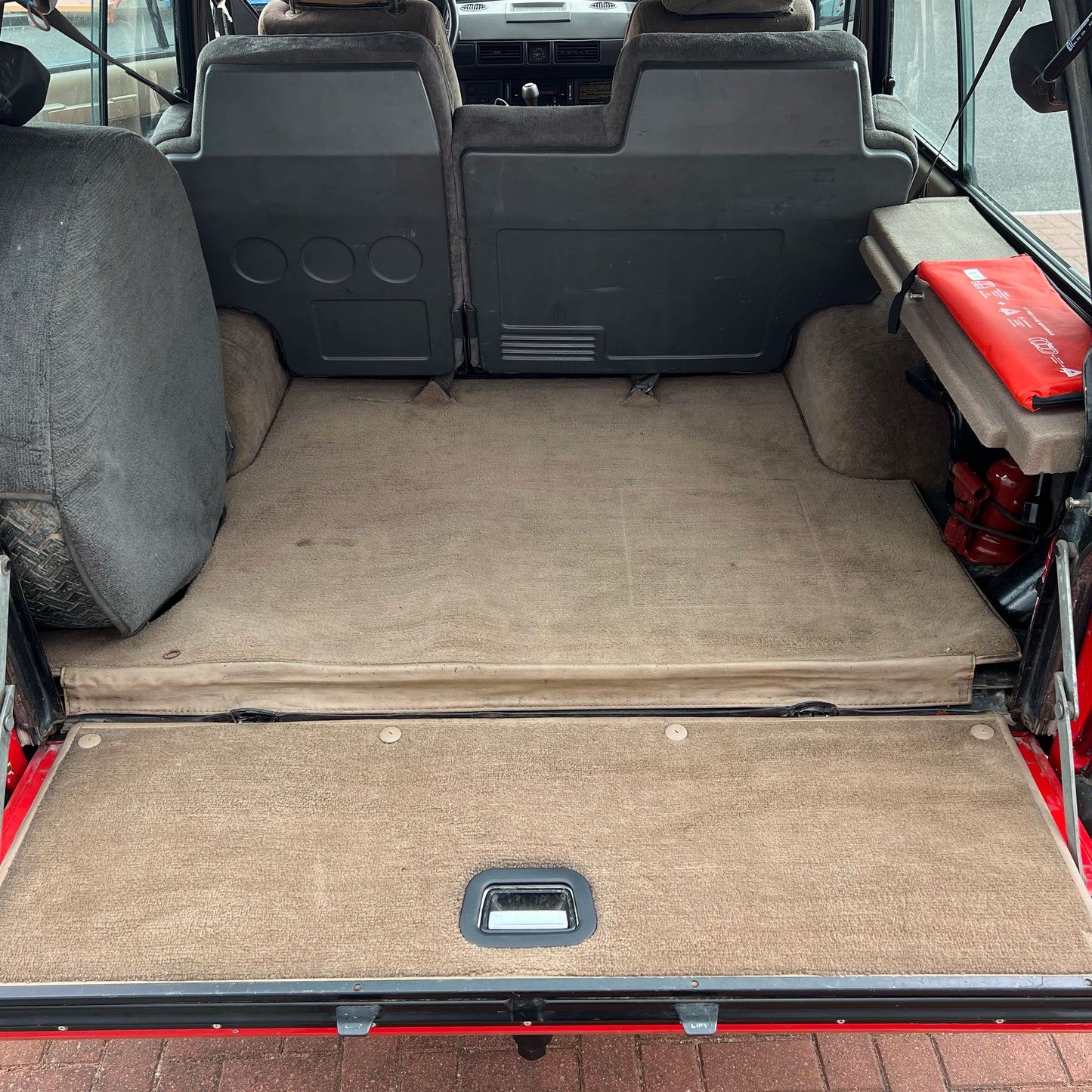 OEM Interior Tailgate Handle Surround Trim for Range Rover Classic