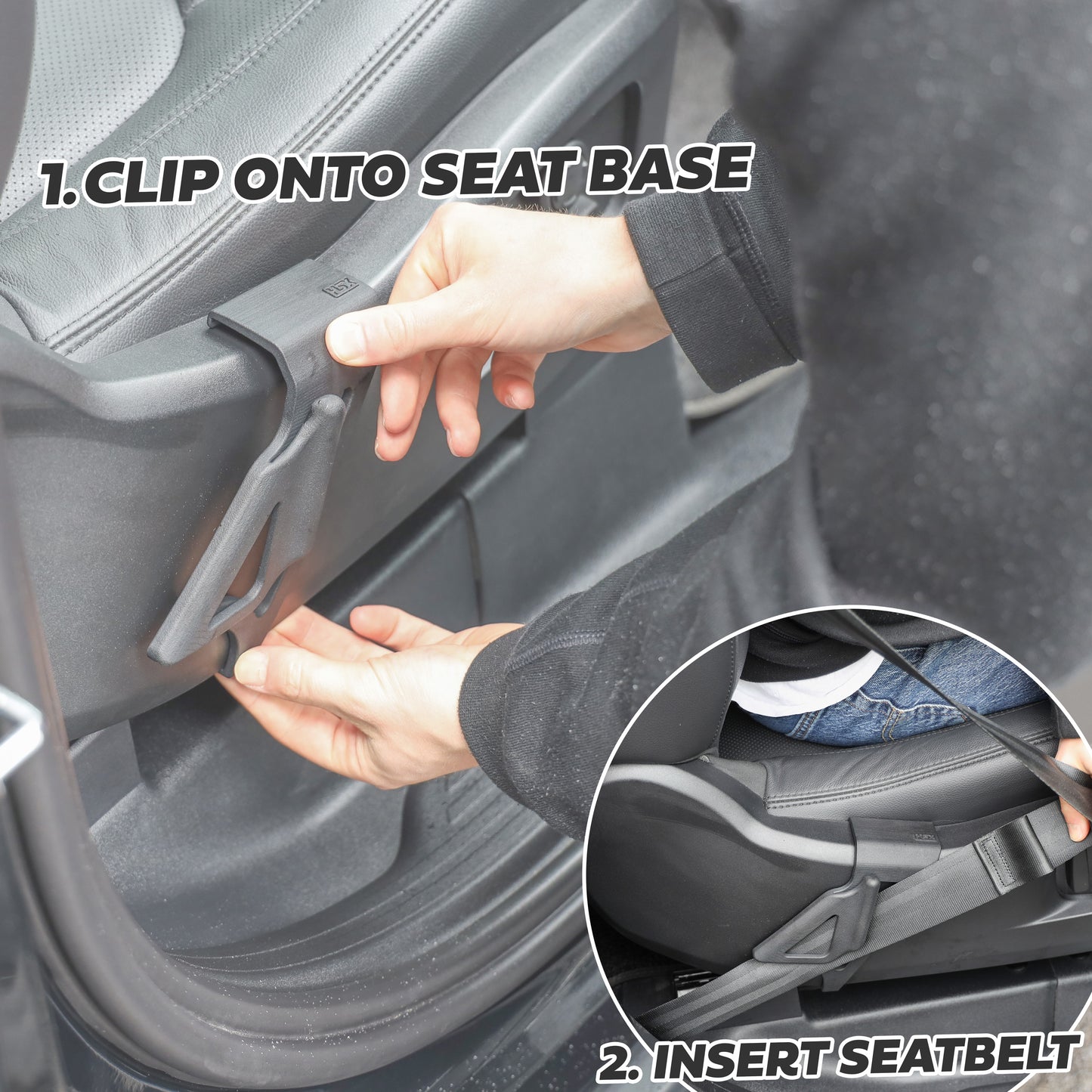 Seatbelt Retaining Clip for Land Rover Defender 90 - Left/Right/Pair