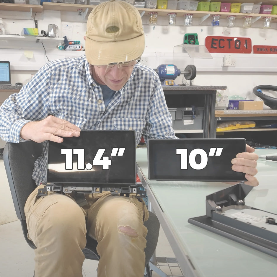 10" to 11.4" Infotainment Screen Kit for Land Rover Defender L663 (Brackets + Wiring Loom)