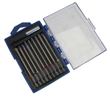 10 Piece Extended Screwdriver Bit Set