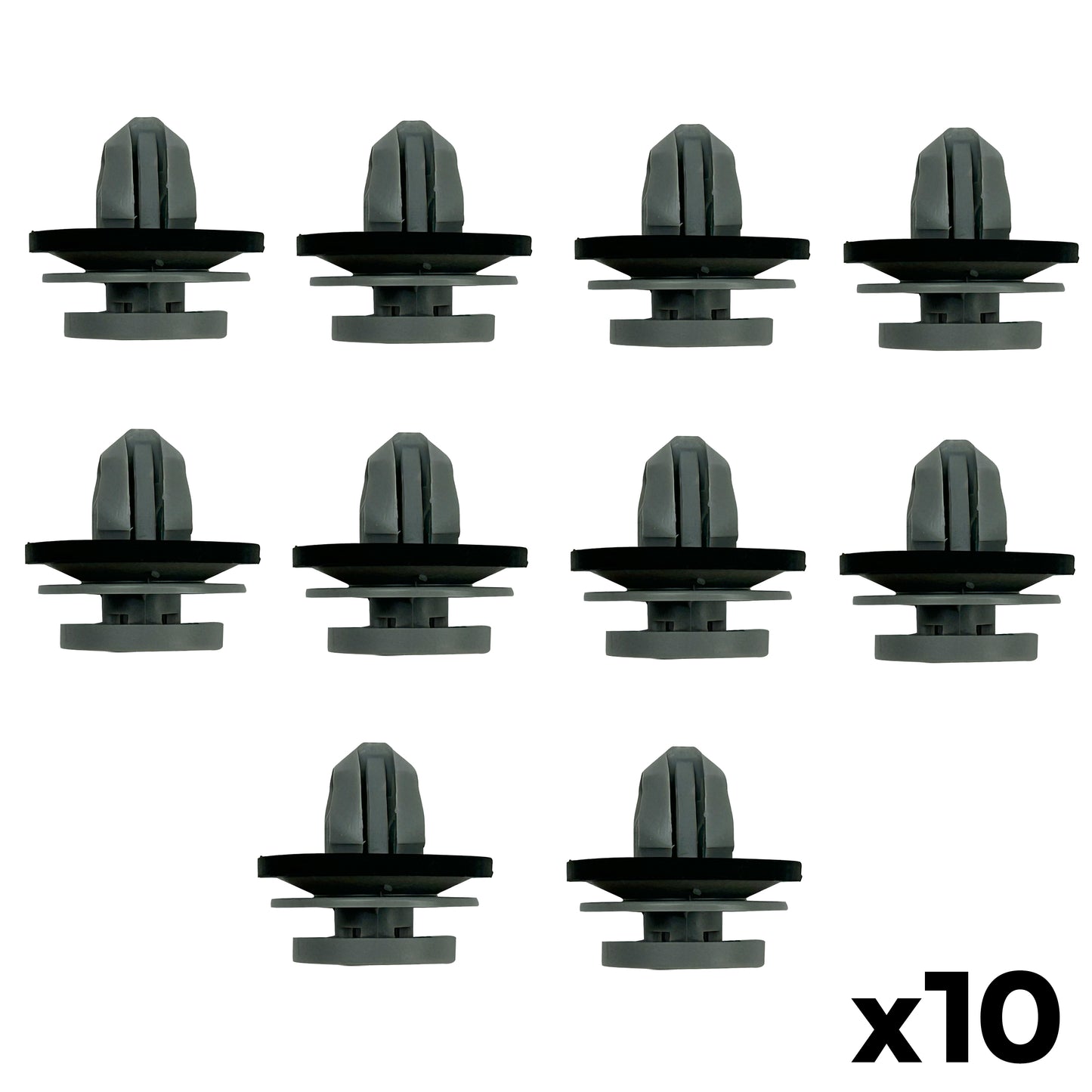 Grey Lantern Side Moulding Trim Fixing Clips for Range Rover L405 (2019-22) - 10 pack