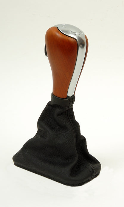 Gear Knob for Range Rover L322 - Cherry + Chrome Insert