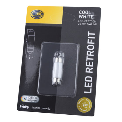 1x Hella 36mm LED Festoon Bulb
