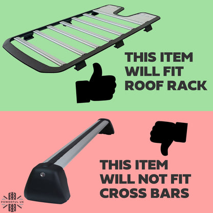 Roof Rack Mount Clamp Kit for the Land Rover Defender L663 - Kit A