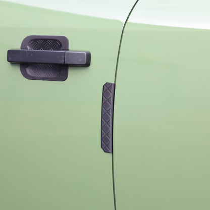 2pc Front Door Edge Protection Strips for Land Rover Defender L663 110/130 - Square Pattern