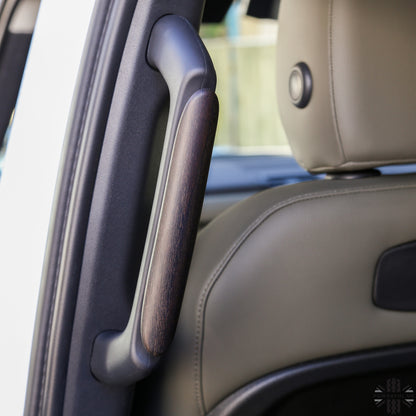 Rear Grab Handle Covers - Oak Wood - for Land Rover Defender L663