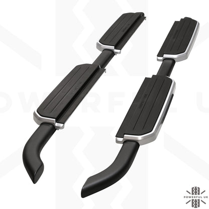 Fixed Side Steps (Genuine) + Extra Fitting Kit for Land Rover Defender L663 (110 Model)