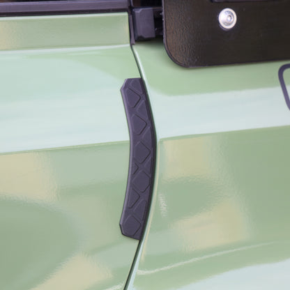 4pc Door Edge Protection Strips for Land Rover Defender L663 110/130 - Chequer Pattern