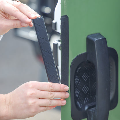 Tailgate Door Edge Protection Strip for Land Rover Defender L663 90/110/130 - Square Pattern