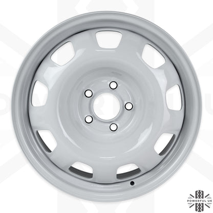 Genuine 18" Steel Wheel White for Land Rover Defender L663