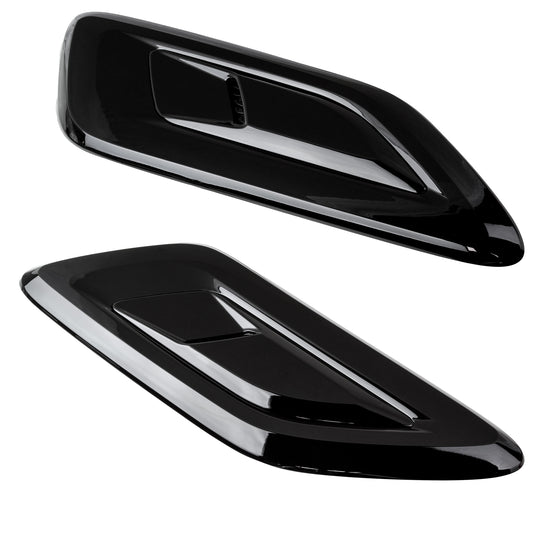 2018 Bonnet Vents (Pair) for Range Rover Sport L494 2018 - Gloss Black