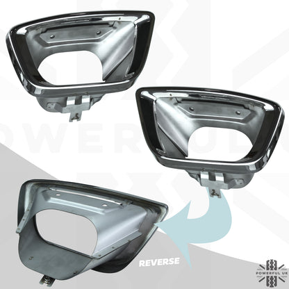 Rear Bumper Exhaust Tips "2018 SVAutobiography Style" for Range Rover L405 - Stainless Steel