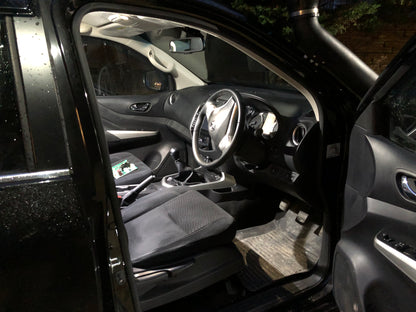 Interior Light LED Upgrade Kit - 3pc - White - for Nissan Navara NP300