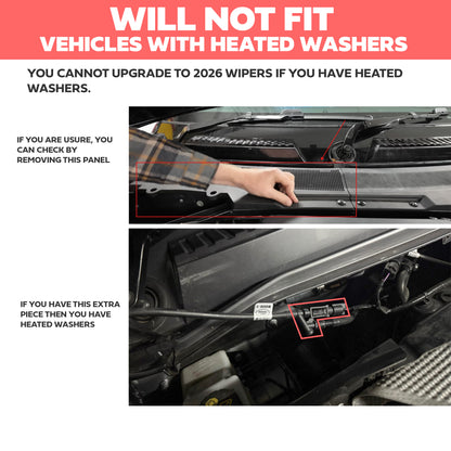 Aquablade Wiper Upgrade Kit for Land Rover Defender L663 - RHD