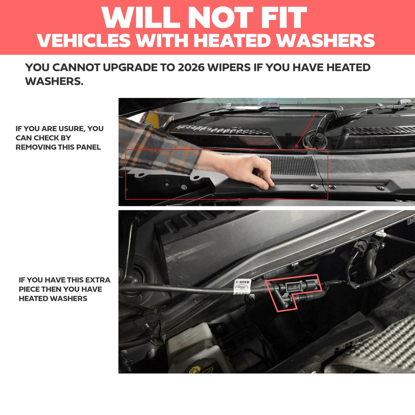 Aquablade Wiper Upgrade Kit for Land Rover Defender L663 - LHD